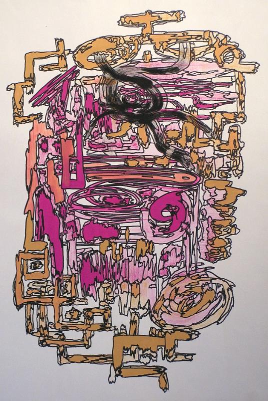 Beginn des Zerfalls, 1972, Tempera-Karton, 45x62.jpg